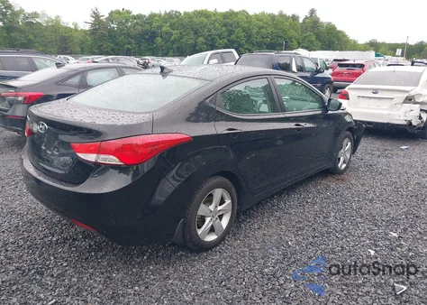2012 Hyundai Elantra Gls (Ulsan Plant) z USA, uszkodzony, nr VIN KMHDH4AE7CU326141